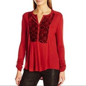 Lucky Brand Velvet Top